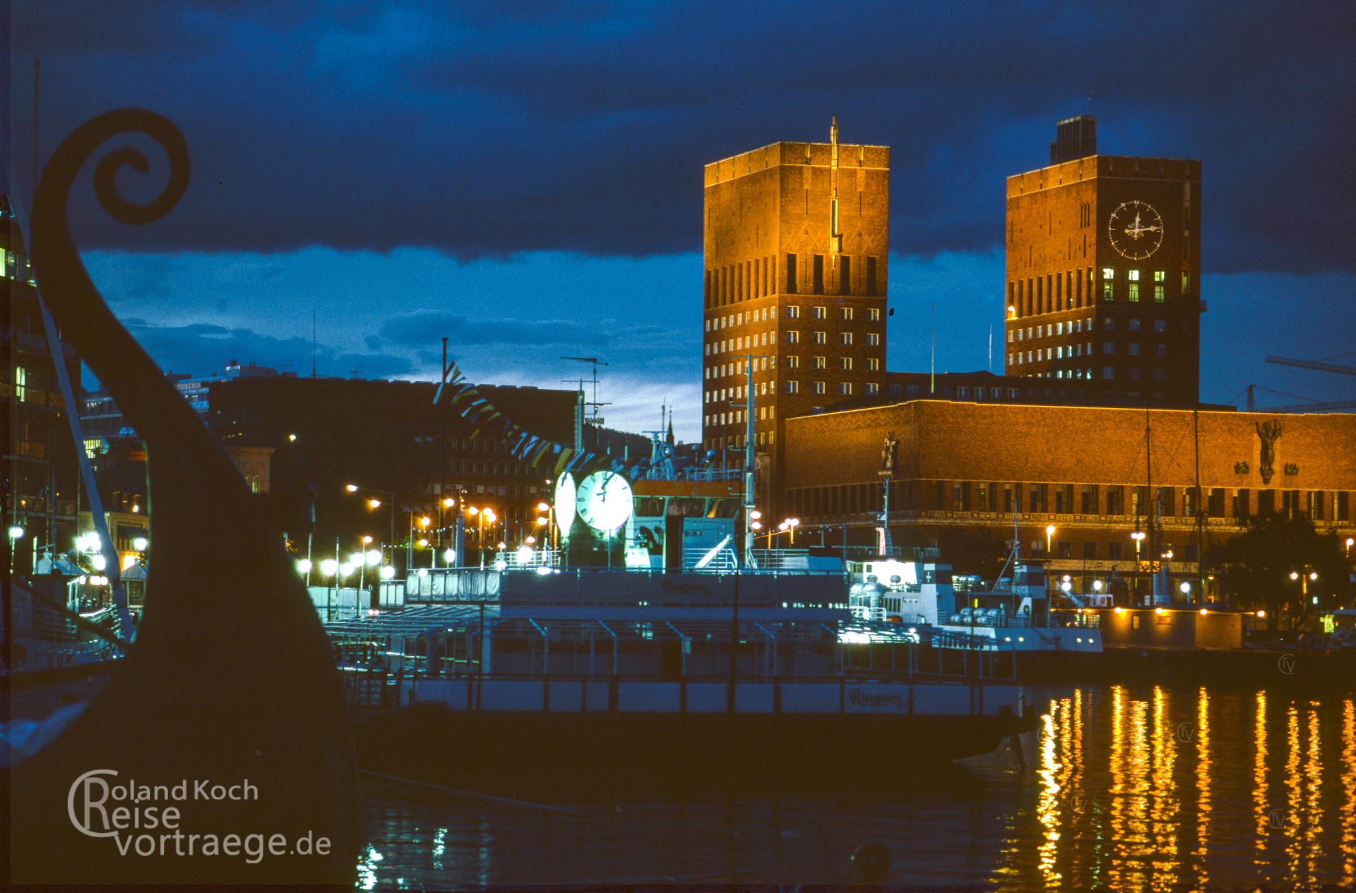 Rathaus, Olso, Norwegen